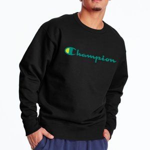 New Champion Men's Powerblend Fleece Pullover Crew